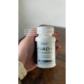 Nad  Resveratrol 2 Piezas 120 Cápsulas Live Nature  NAD Resveratrol Supplement, 120 Caps Antioxidant                                                  