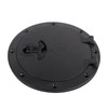 Marine Hatch Cover Black Circular Detachable Inspection Hatch Cover for
