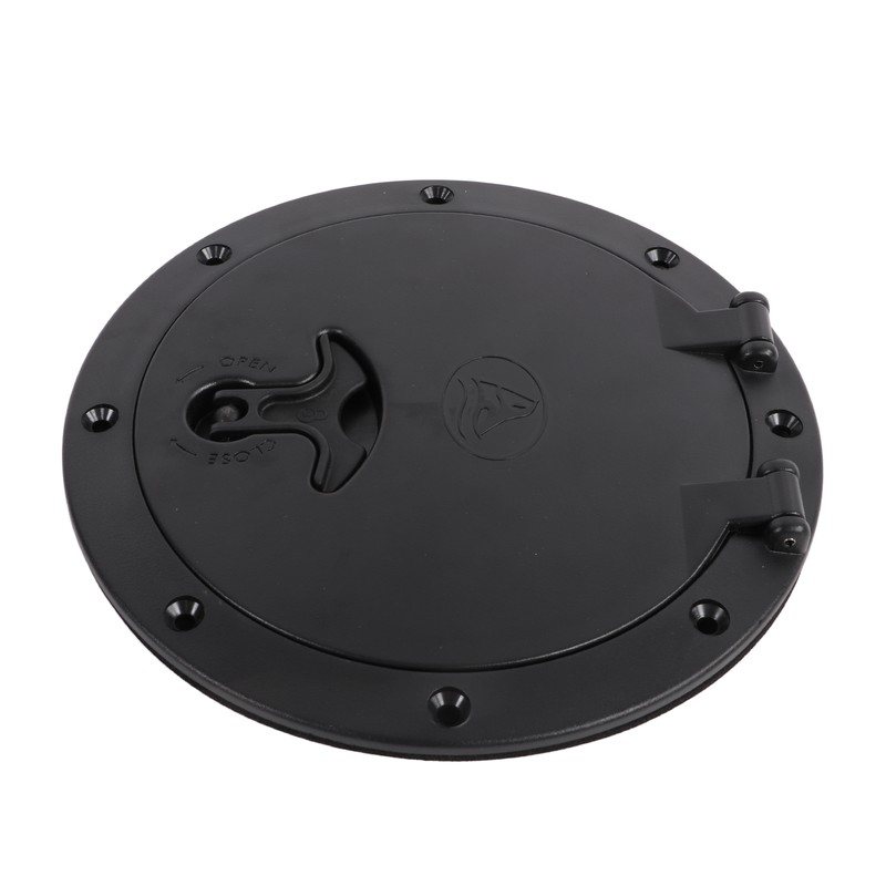 Marine Hatch Cover Black Circular Detachable Inspection Hatch Cover for
