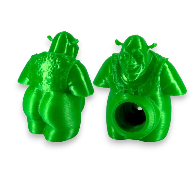 Green skinned ogre Pooping Toothpaste Cap Fun Interesting Gadgets Gift