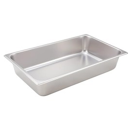 Winco 4-Inch Pan, Full, Stainless Steel