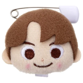 TinyTAN Plush Doll Badge j-hope Height 2.0 inches (5 cm)