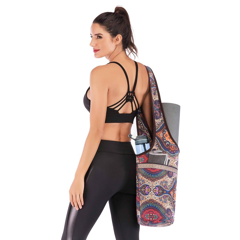 Ewedoos Yoga Mat Bag Yoga Bags with Large Size Pocket