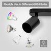 SGGSHENNAN Adjustable Spotlight Ceiling Light Fixture 3 Light Gu10 Track