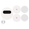 Wireless Doorbell Self Generating 1 Receiver 2 Push Button Battery