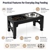 Elevated Dog Feeder for Daily Meals - Adjustable Stand with