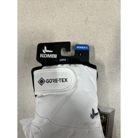 KOMBI 2/3660 Paradigm Gloves Women’s Size Large - White Color