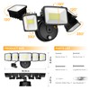 Onforu 150W 15000LM Dusk to Dawn Outdoor Lighting,5 Heads Plug