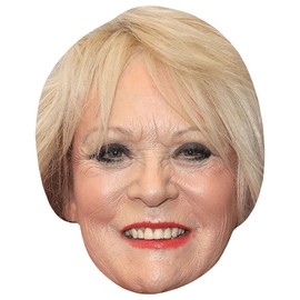 Sherrie Hewson (Smile) Celebrity Mask, Flat Card Face, Fancy Dress Mask