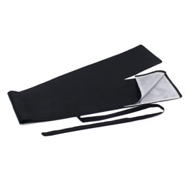 JomMart HB0306a Katana Bag, Black, Interior, White, Medium, Storage and Storage of Japanese Swords, Imitation Swords, Bamboo Swords, Cosplay