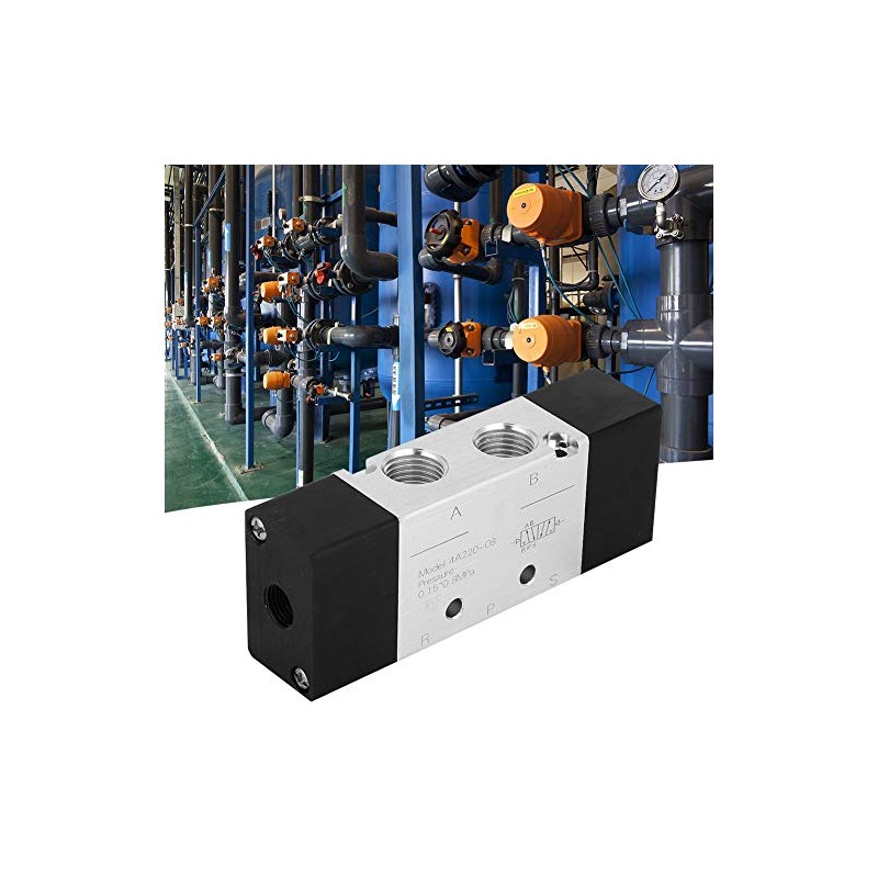 Pneumatic Air Hand Lever Valve 5 Way 2 Position with