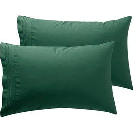 Ropa De Cama 1000TC Housewife Pillow Case 1000% Egyptian Cotton Spreme Hunter Green Pillow Covers Housewife SUPER-KING SIZE 50 x 90 CM