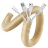 AGPTEK 3 m Cable Sleeve, 12-20 mm Self-Closing Cable Duct,