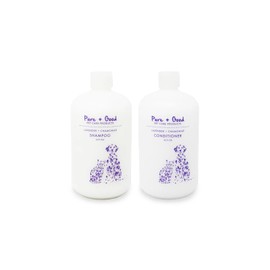 Pure + Good - Lavender + Chamomile Shampoo and Conditioner Set, Soothing Lavender and Herbaceous Chamomile, Formulated for All Pets, Gentle and Cleansing, Made in The USA, Cruelty Free, 16 fl oz