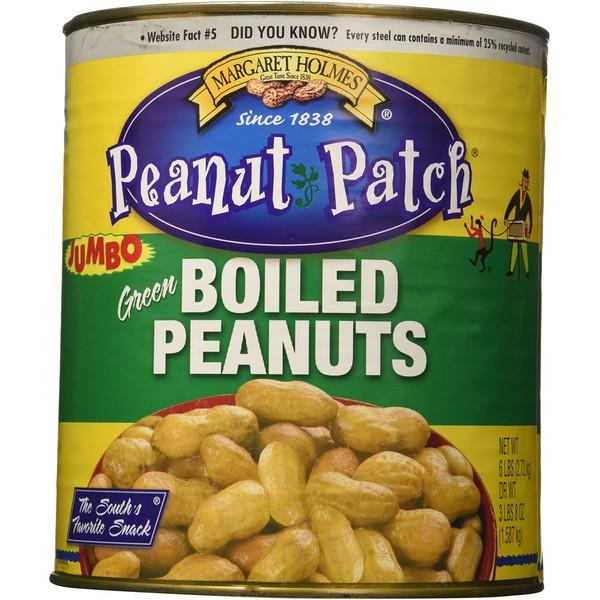 Margaret Holmes Green Boiled Peanuts - 6lb - CASE PACK OF 2