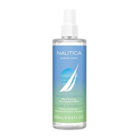 Nautica for Her Jasmine Coast Body Mist, 8.4 Fl Oz (Pack of 1), Notes of Pear, Jasmine, and Musk, Women's Fragrance, Long Lasting, Mood-Boosting Fragrance, Vegan Formula