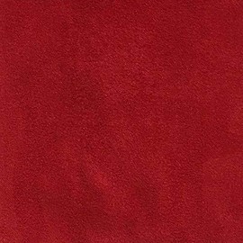 Red Suede Microsuede Fabric Upholstery Drapery Fabric (1 Yard)