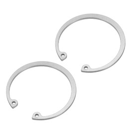PATIKIL 70mm ID Internal Retaining Rings, 2 Pcs E-Clip Snap Ring 304 Stainless Steel Internal Circlip for Automobile Valve Equipment Bearings