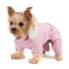 Dog Coat - "Ruffin' It" Snowsuit - Pink - Small/Medium
