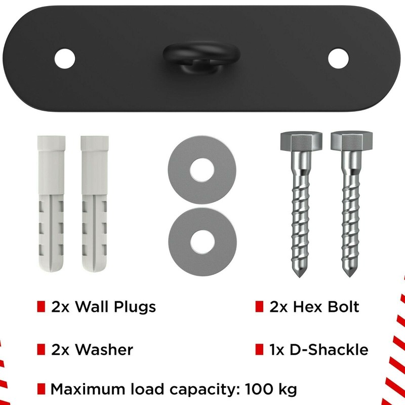 PUNCH BAG CEILING HOOK by Athletics Gear | 18-guage Heavy