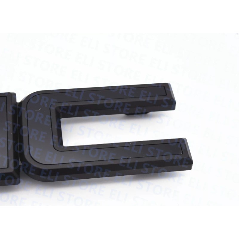 General Motors 2014-2019 GMC Sierra Black Emblem Package Front &