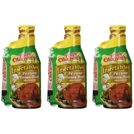 Tony Chachere's Marinade Praline Honey Ham w/ Injector, 17-Ounce (Pack of 3)