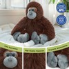 MorisMos Giant Orangutan Stuffed Animal, 18inch Large Orangutan Plush Toys