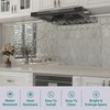 Soulscrafts Peel and Stick Beveled Mirror Tile, Mirror Backsplash Tiles