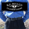 R.G. BULLCO - 1-1/2" to 1-3/4" Tapered Full Grain Leather