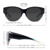 Face Shadow Polarised Over Sunglasses Over Normal Glasses Women's UV400