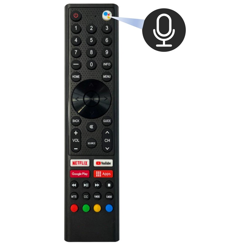 8142026675573B - Mando a distancia compatible con Sceptre Android TV