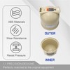 178561 Almond Lid Assembly Replacement, Compatible with Pen-tair Clean &