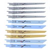 10Pcs Reciprocating Saw Blades High Carbon Steel Bimetal Sabre Saws