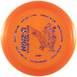 XCOM Zion | Disc Golf Beginner Distance Driver | Durable Plastic (Orange)
