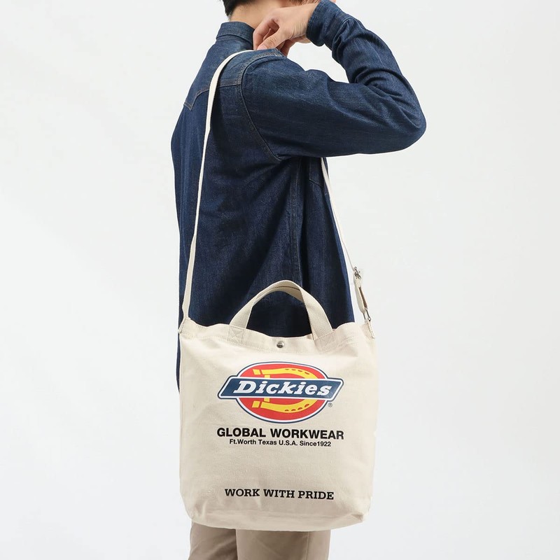 Dickies TCCANVAS 2-Way Shoulder Bag, Logo × colorful