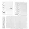 DY.2ten Notepad, Personal Notebook, Mini 6 Holes, A7, Pocket Size,