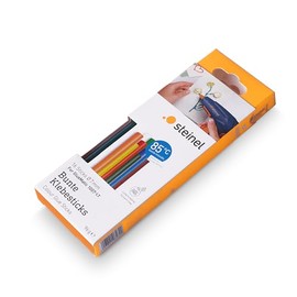 STEINEL Colour Sticks, 85°C Low Heat Melting, 7mm,16 Hot Cartridges for GlueMatic 1007-LT Glue Gun, 7 mm