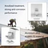 Solar Panel Bracket, Pack of 4 Solar Panel Brackets, Solar