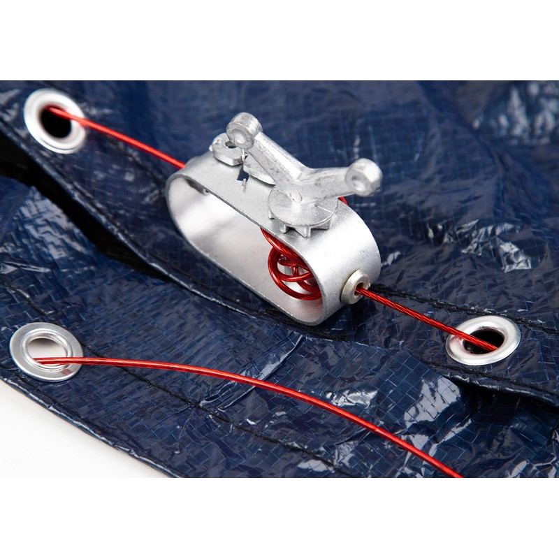 Blue Wave Bronze 8-Year 28-ft Round Above Ground Pool Winter