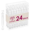 WeddingTree Bolle di Sapone per Matrimonio 24 Flaconcini con Manico