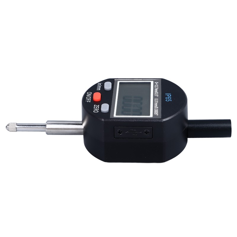Digital Dial Indicator 0‑12.7mm Range 0.01mm Resolution IP65 Waterproof Digital