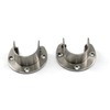 Annakideya 304 Stainless Steel Heavy Duty Wardrobe Rod Bracket Cabinet