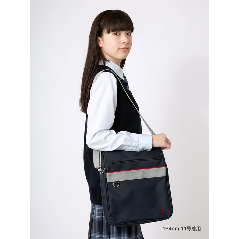 East Boy 209079 Shoulder Bag, Navy × red (580) 3,