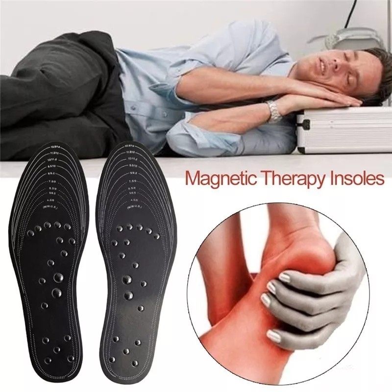 Negro Plantillas Con Imanes Para Terapia Magnética Hombre O Mujer
