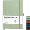 RETTACY Notebook Lined A4, Lightweight Journal Diary with 96 Numbered