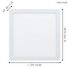 EGLO Fueva 5 LED Recessed Spotlight, L x W, 21.6