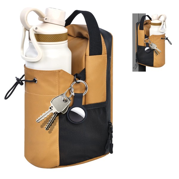 qiaofei Magnetic Bottle Bag for Gym & Fitness ，18-40oz Water