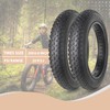MOHEGIA Fat Bike Tires Replacement Kit with 2 Pack 20