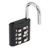 HOJLKLD Door Knob Lockout Device with Code Padlock,304 Stainless Steel