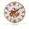 Levemolo Boho Wall Clock Silent Desk Clock Artwork Accessory Perfect
